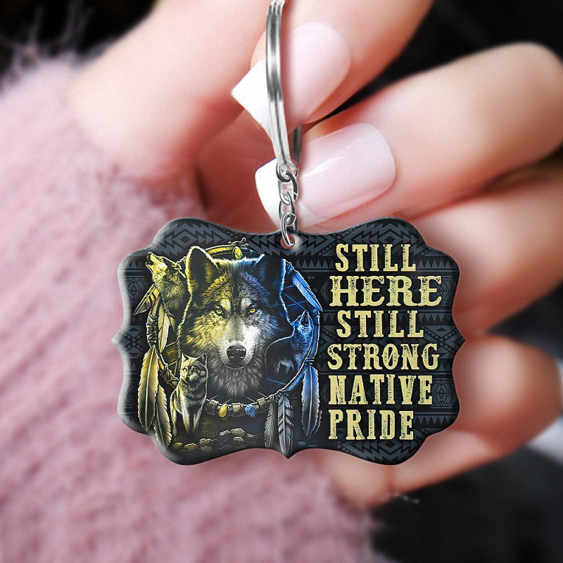 Wolf Native 2 Special Gift Keychain 1
