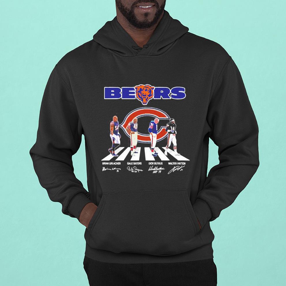 hue173 chicago bears abbey road signatures shirt hoodie - Chicago Bears Abbey Road signatures shirt