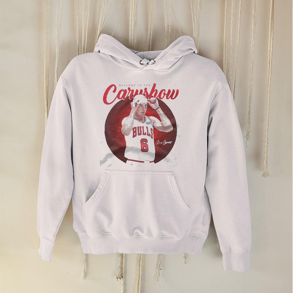 Chicago Bulls Alex Caruso welcome to the Carushow signature shirt 1 nurseteeshirt News