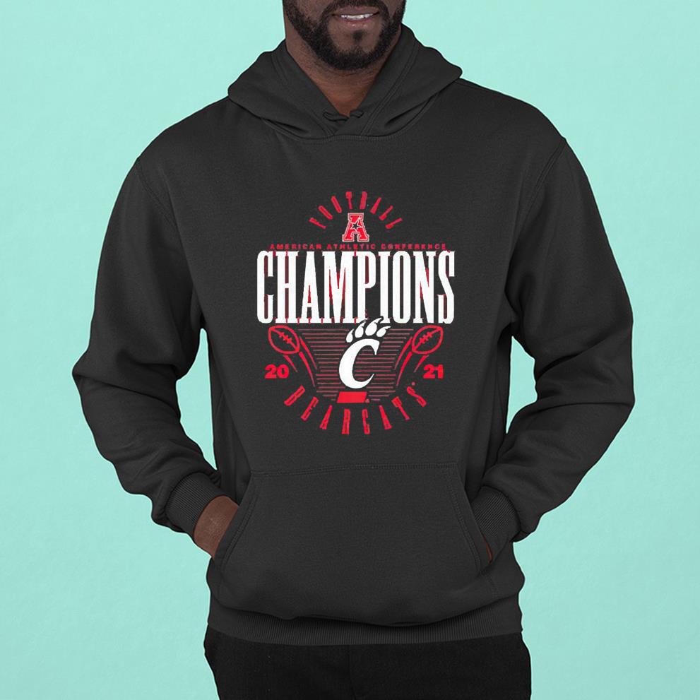 Cincinnati Bearcats 2021 AAC Football Conference Champions Shirt 1