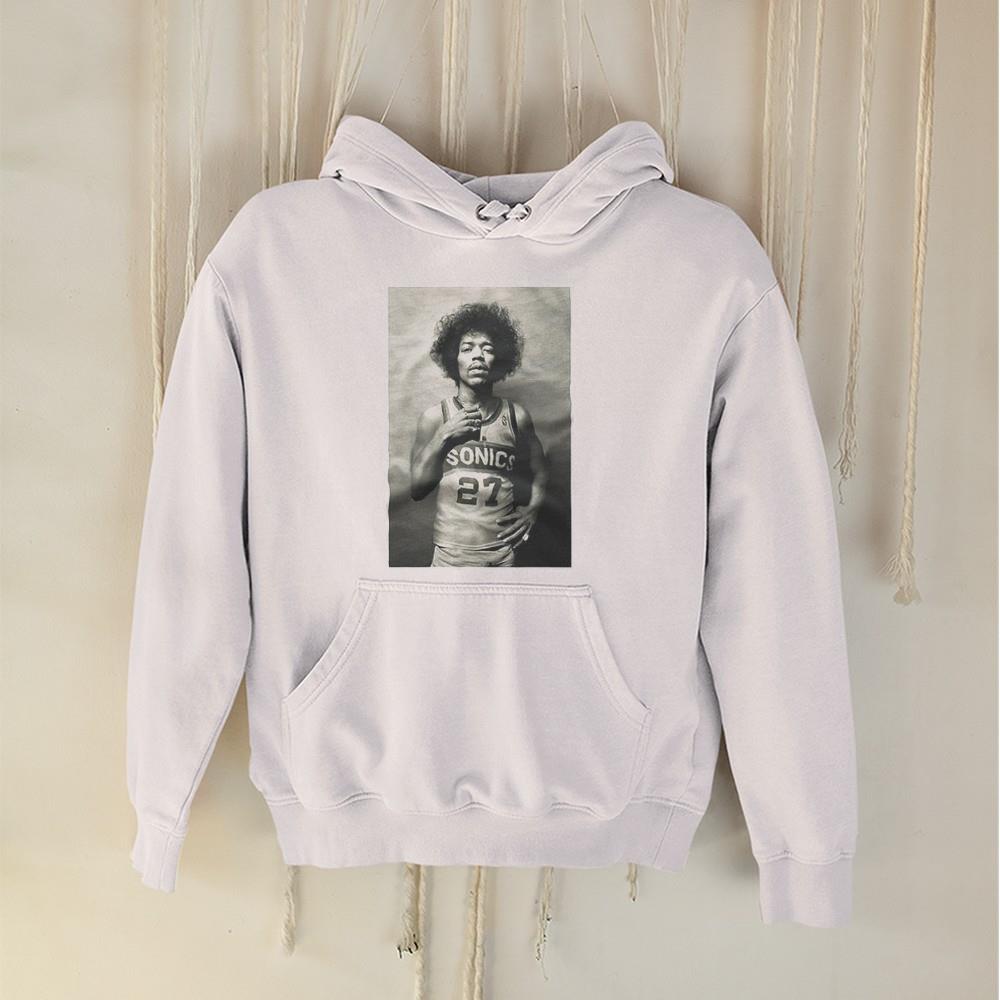 Klay Jimi Hendrix Sonics shirt 1