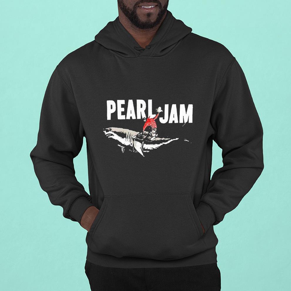 Pearl jam shark cowboy shirt hue173 pearl jam shark cowboy shirt hoodie - Pearl jam shark cowboy shirt