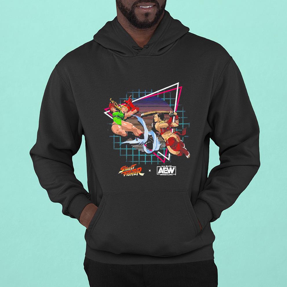 Shida vs Cammy Street Fighter X AEW shirt 1 Doctorherotee News