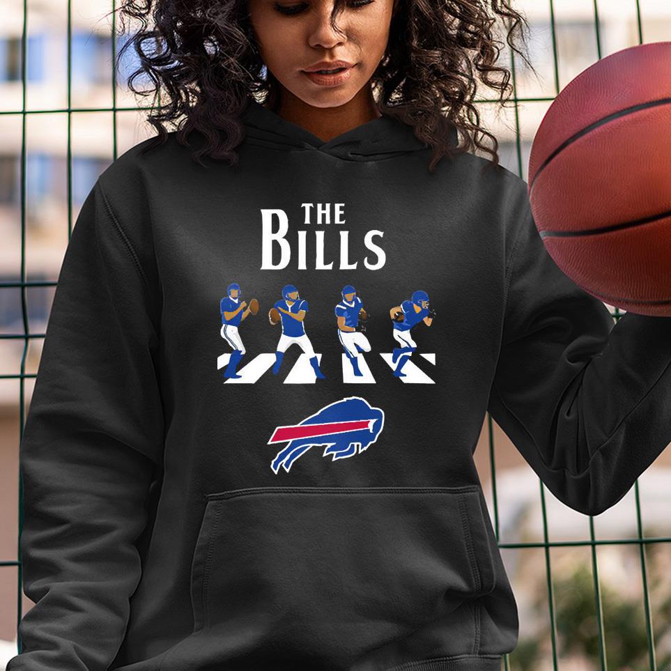hue1801 the buffalo bills football abbey road shirt hoodie - The Buffalo Bills Football Abbey Road Shirt