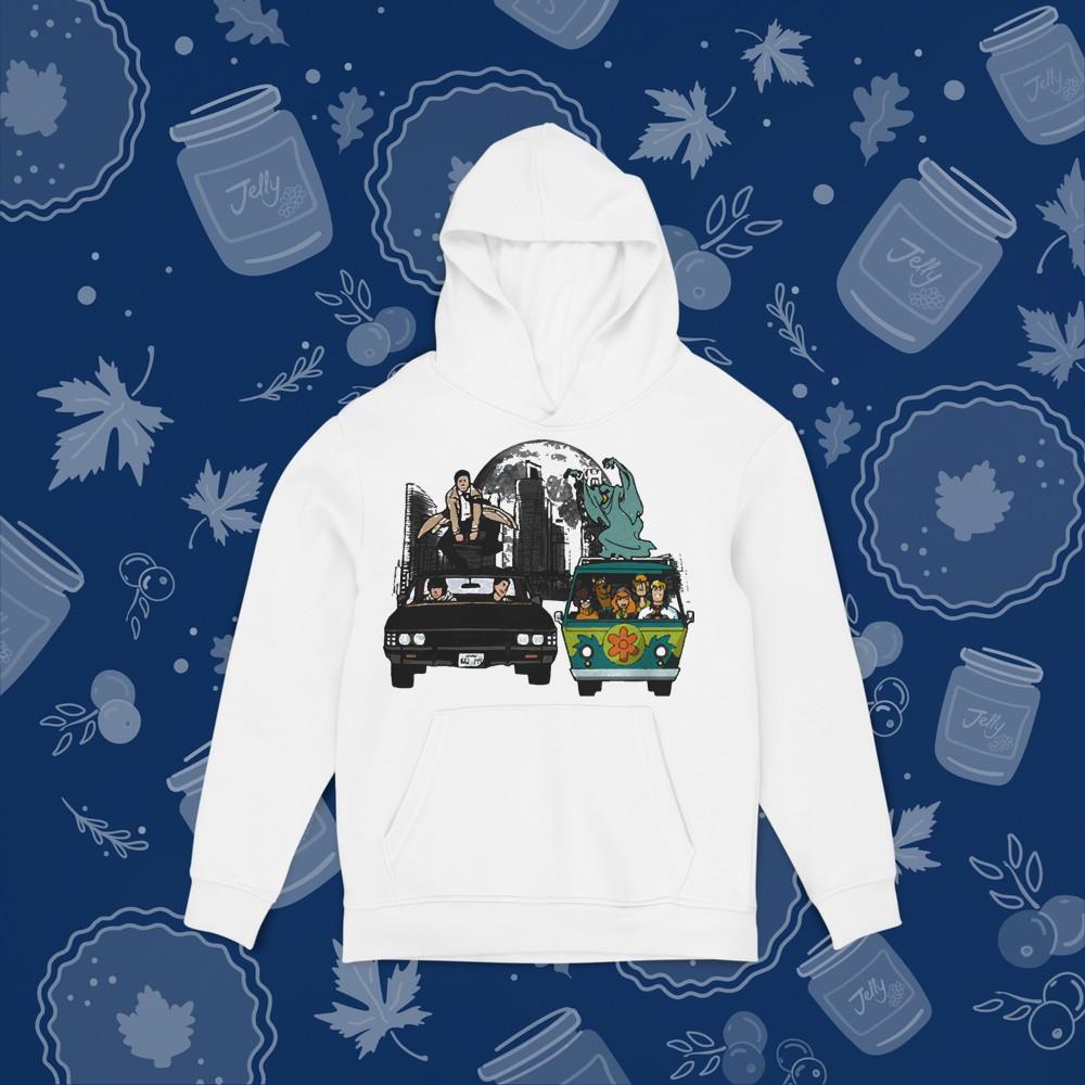 Supernatural and Scooby Doo on the open road shirt 1