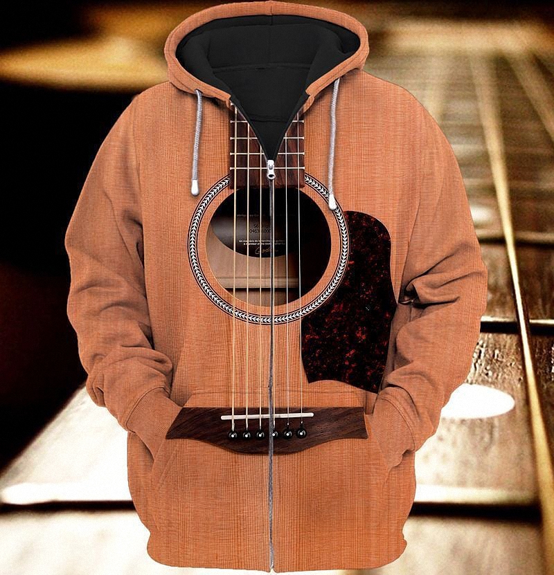 Guitar Classic Guitar Acoustic 3D Full Print 4