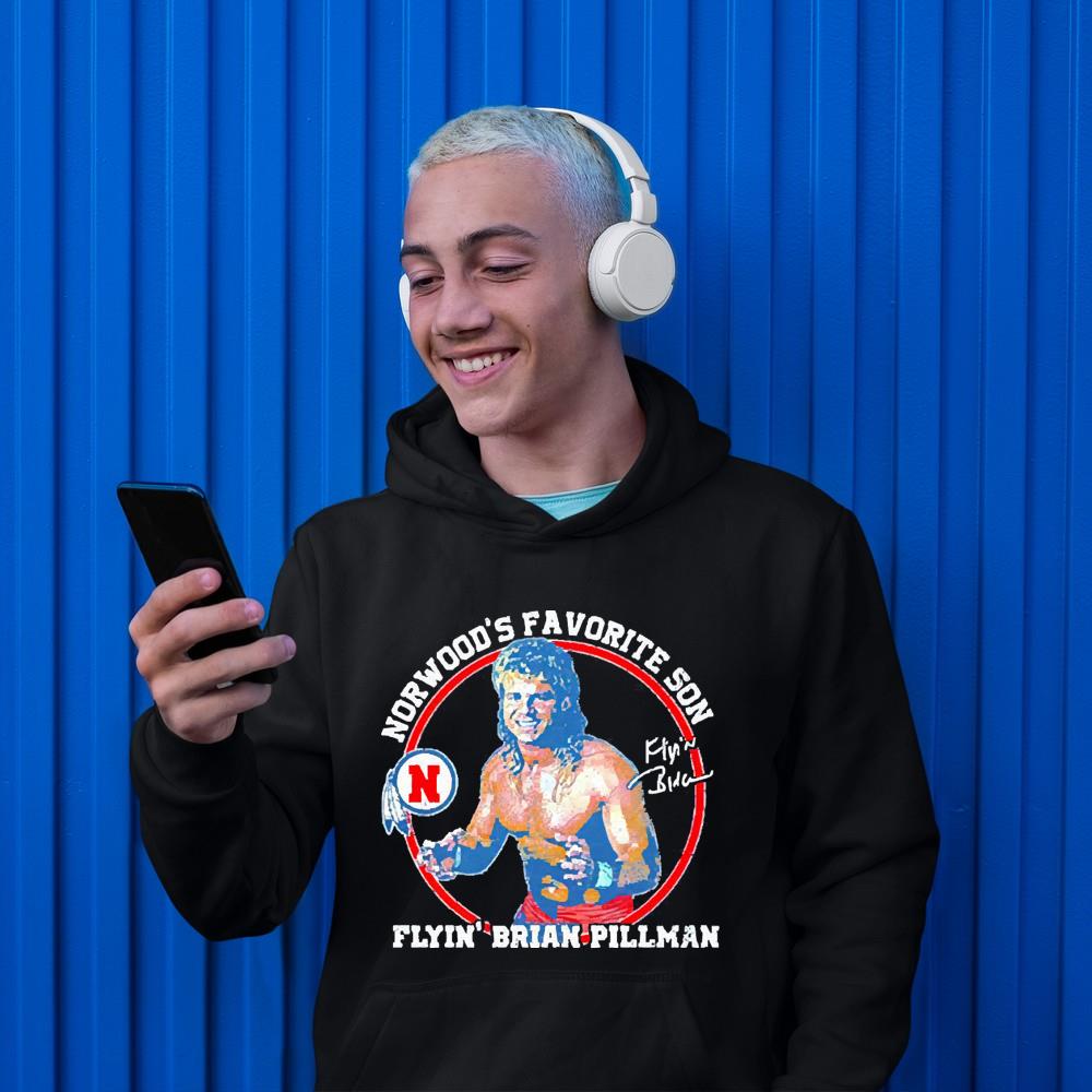 Brian Pillman Norwood’s Favorite Son Flyin’ Brian Pillman shirt 1