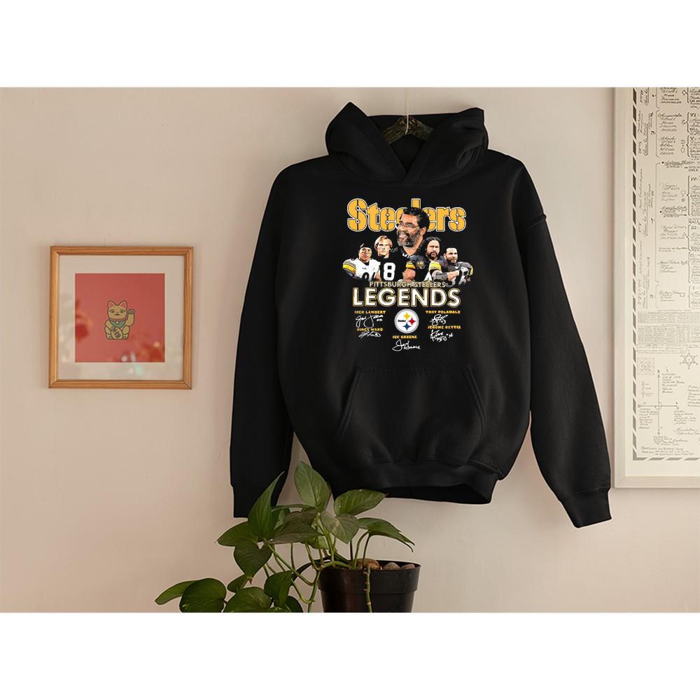 hue1901 steelers pittsburgh steelers legends signatures shirt hoodie - Steelers Pittsburgh Steelers Legends Signatures Shirt
