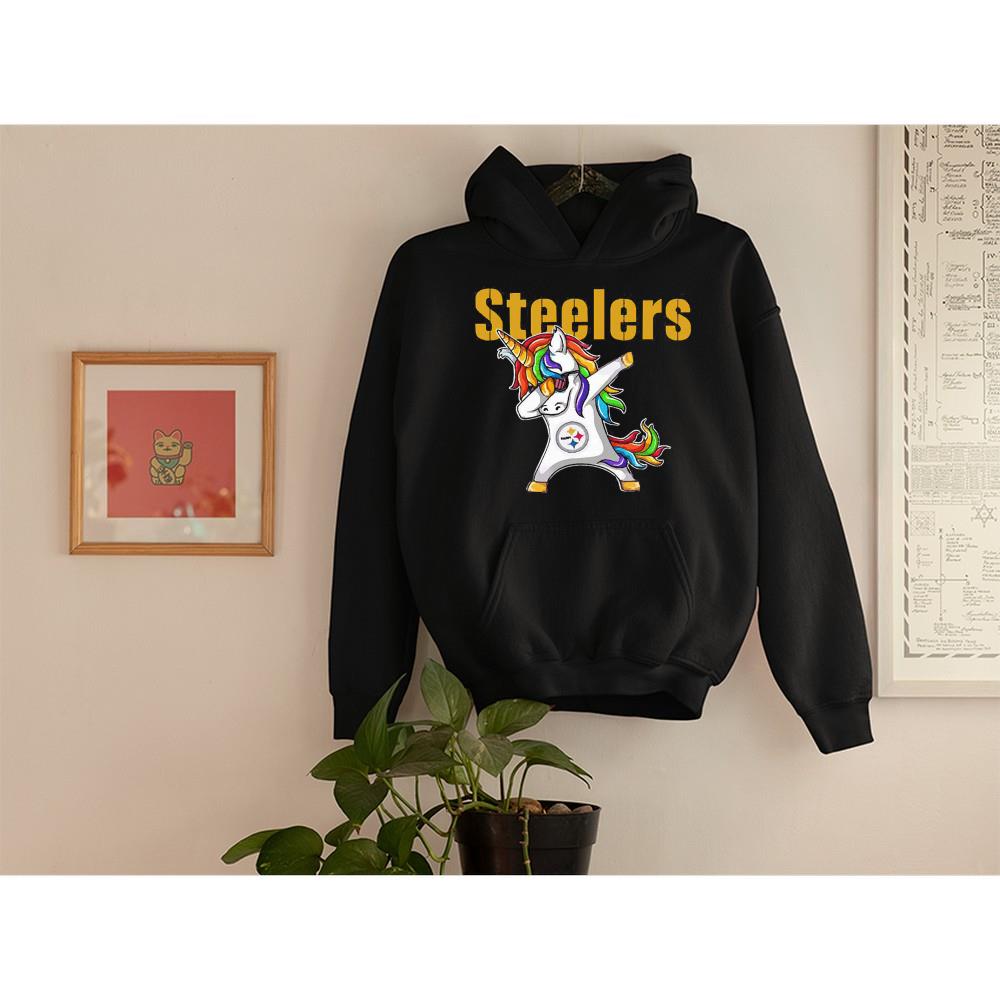 hue1901 unicorn dabbing pittsburgh steelers sports nfl football shirt hoodie - Unicorn Dabbing Pittsburgh Steelers Sports Nfl Football Shirt