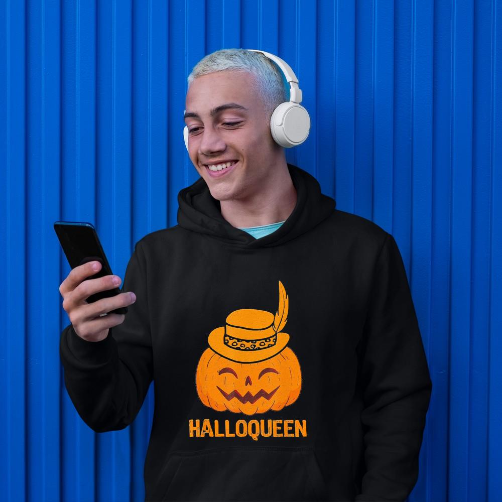 Pumpkin wearing a hat Halloween 2022 shirt