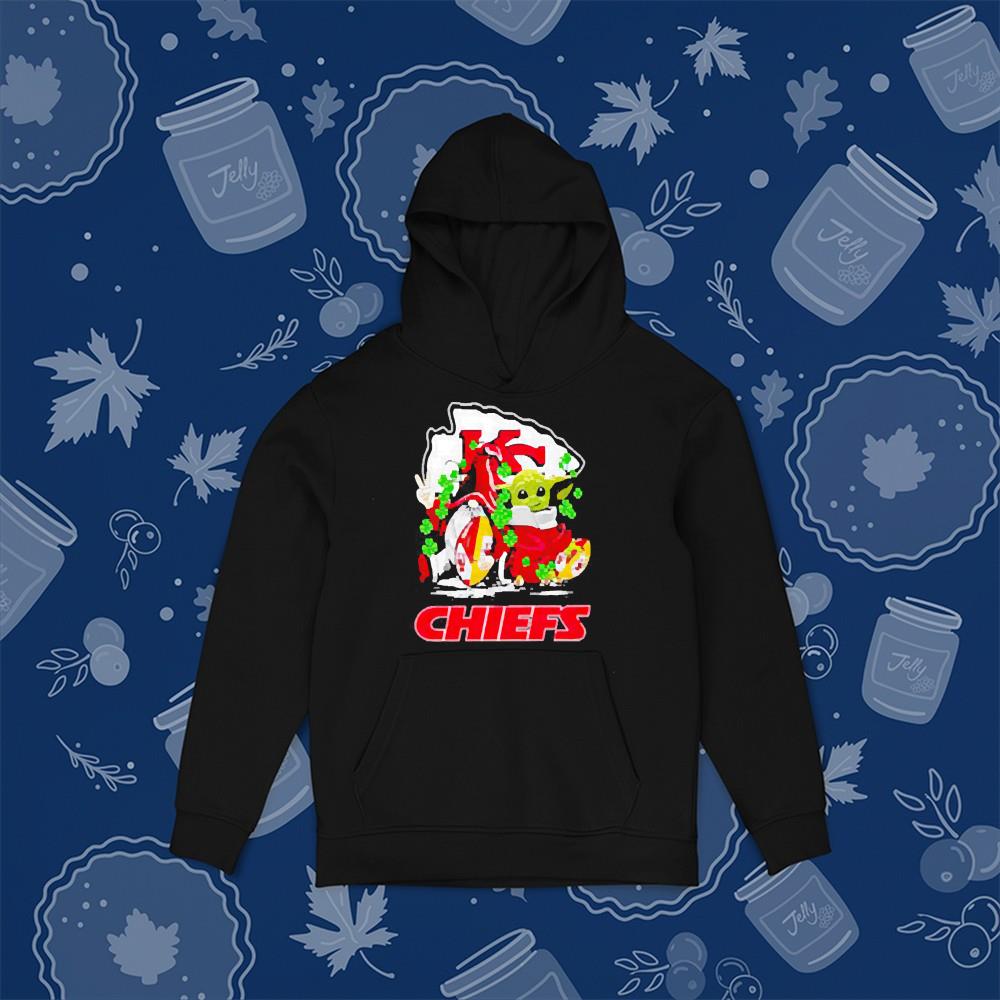 Gnome and Baby Yoda hug Kansas City Chiefs shirt 1 Clothing