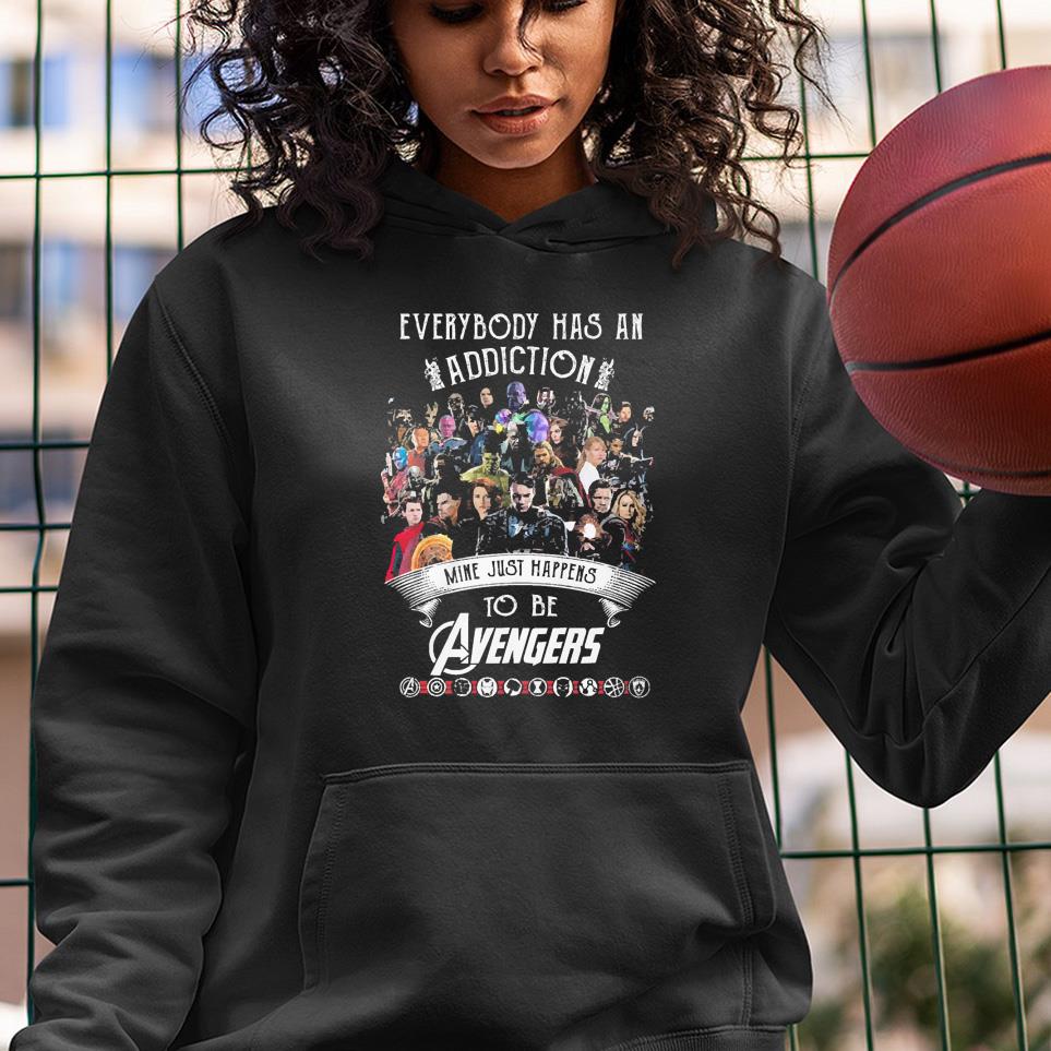 Everybody Has An Addiction Mine Just Happens To Be Avengers Shirt 1