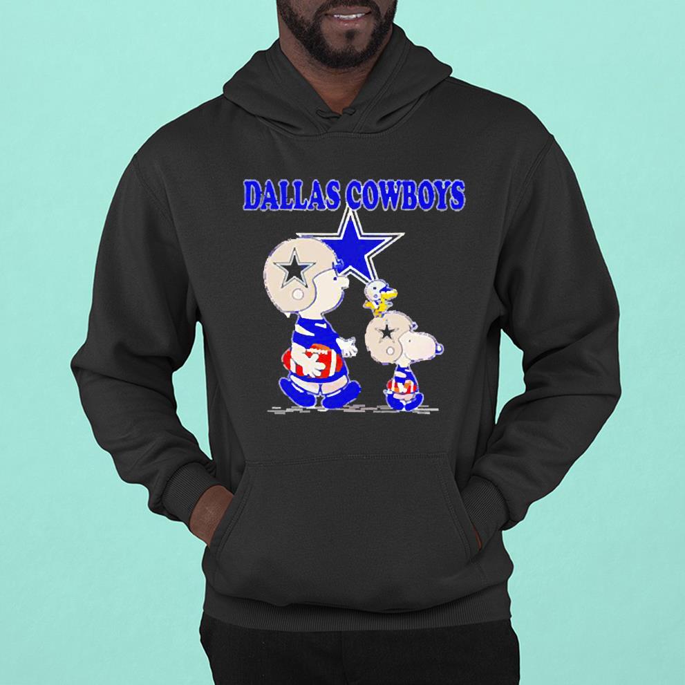 Snoopy and Charlie Brown Dallas Cowboys shirt 1 Clothing