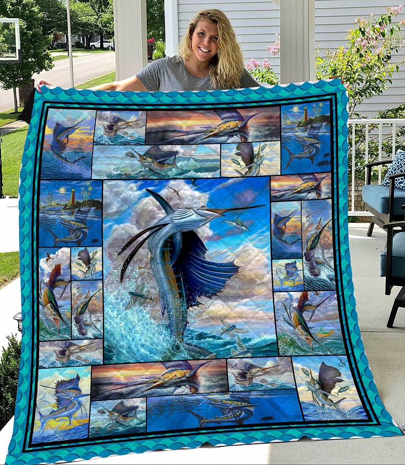 Love Sailfish Fishing Like Quilt Blanket 1 Greatfuldeadshirts News