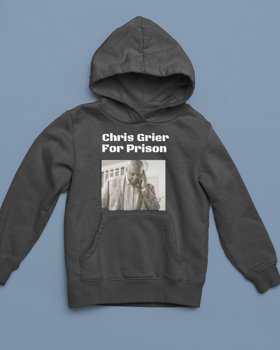 hue212 chris grier for prison miami dolphins shirt hoodie - Chris Grier For Prison Miami Dolphins Shirt