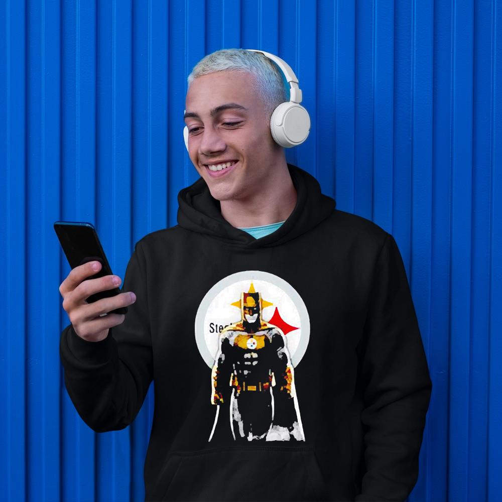 hue2201 batman pittsburgh steelers shirt hoodie - Batman Pittsburgh Steelers Shirt
