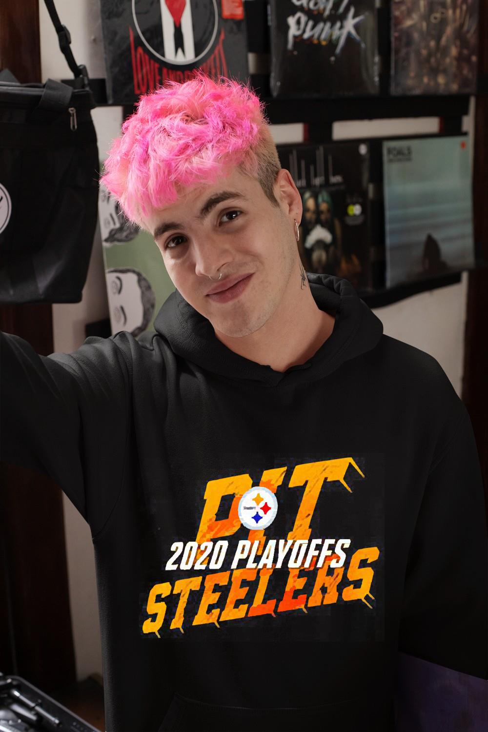 Pittsburgh Steelers 2020 playoffs shirt 1
