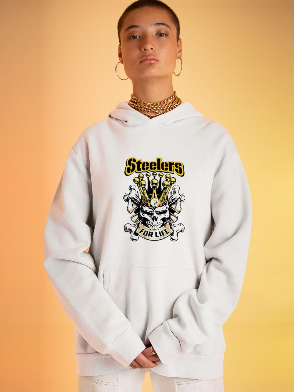Skull Pittsburgh Steelers king for life shirt 1 Doctorherotee News