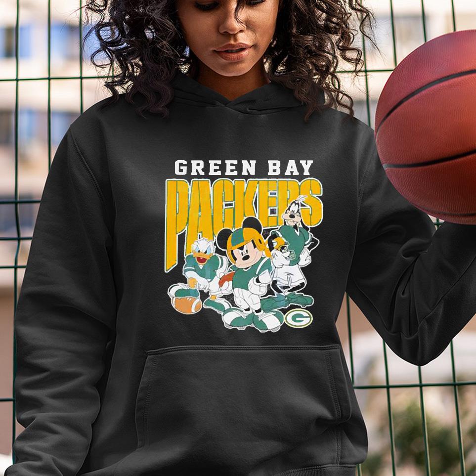 hue23 green bay packers mickey vintage nfl shirt hoodie - Green Bay Packers Mickey Vintage NFL shirt