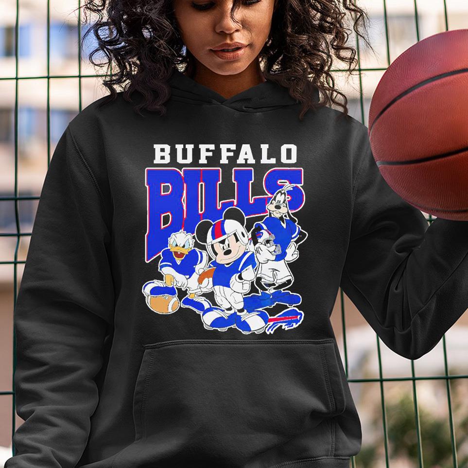 hue232 disney mickey mouse and friends buffalo bills shirt hoodie - Disney Mickey Mouse and Friends Buffalo Bills shirt
