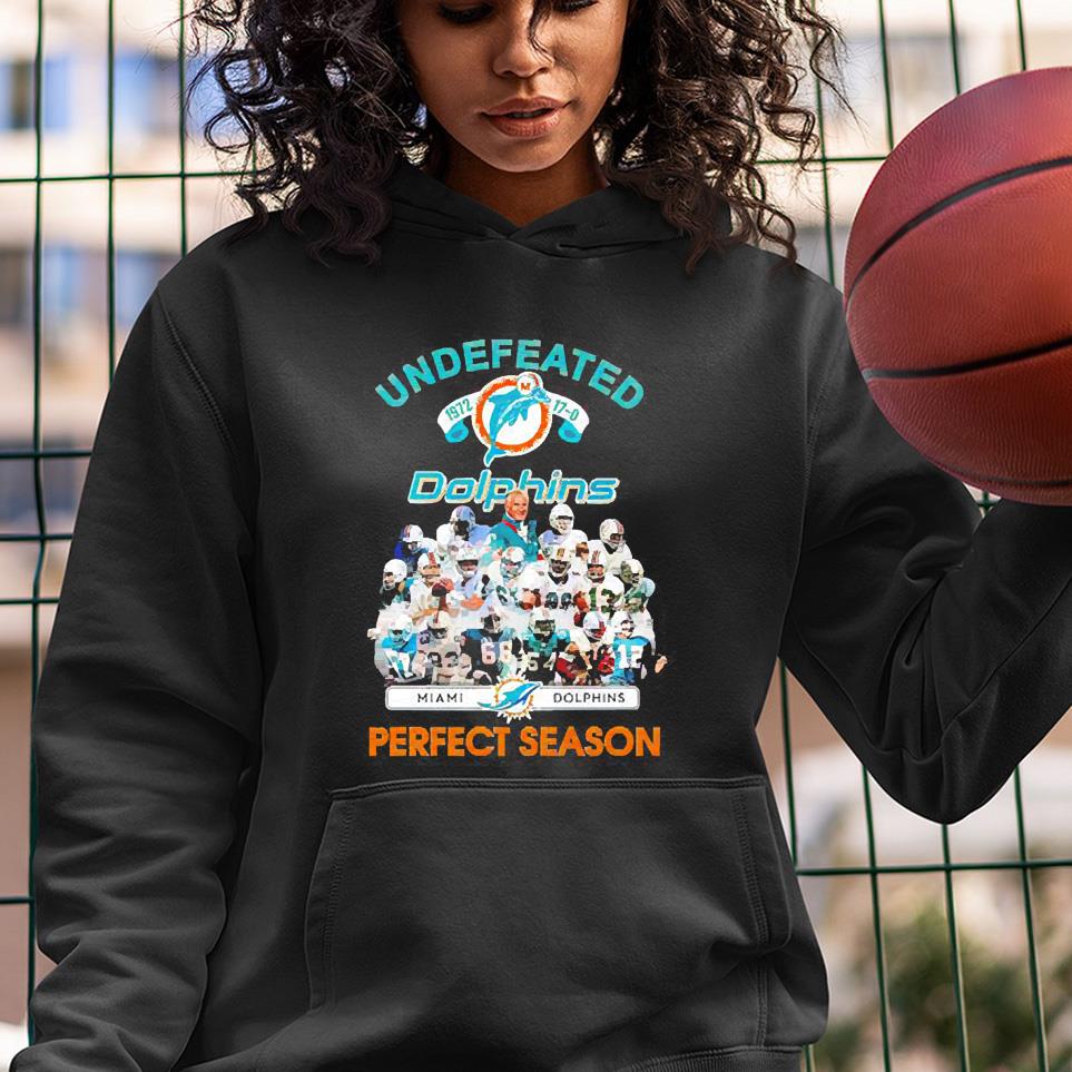 Undefeated 1972 17-0 Miami Dolphins perfect season shirt 1