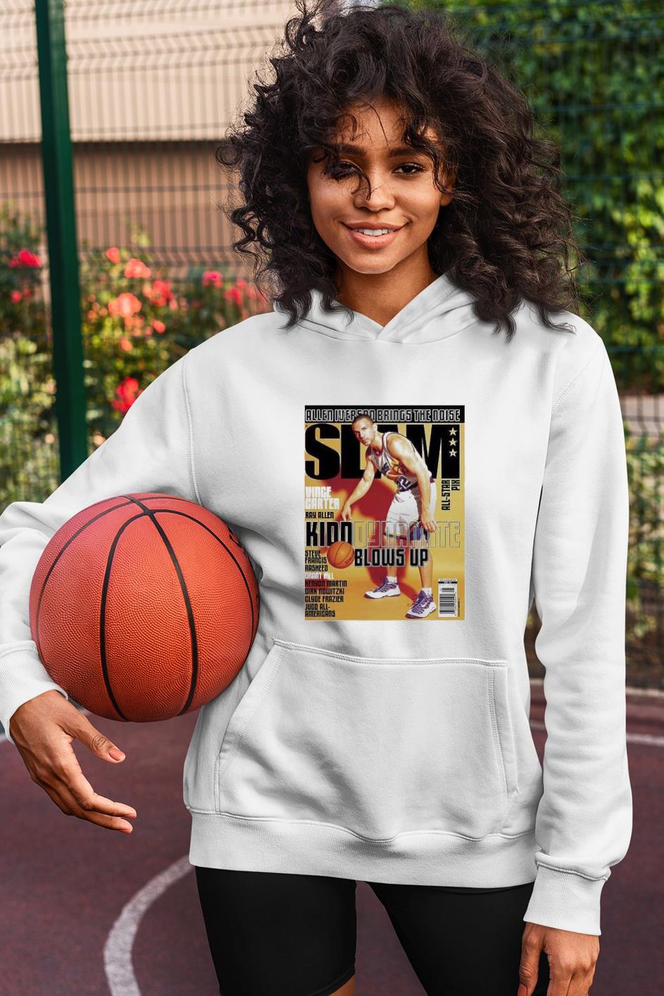 hue233 jason kidd kidd dynamite blows up slam cover framed shirt hoodie - Jason Kidd Kidd Dynamite Blows Up SLAM Cover Framed shirt