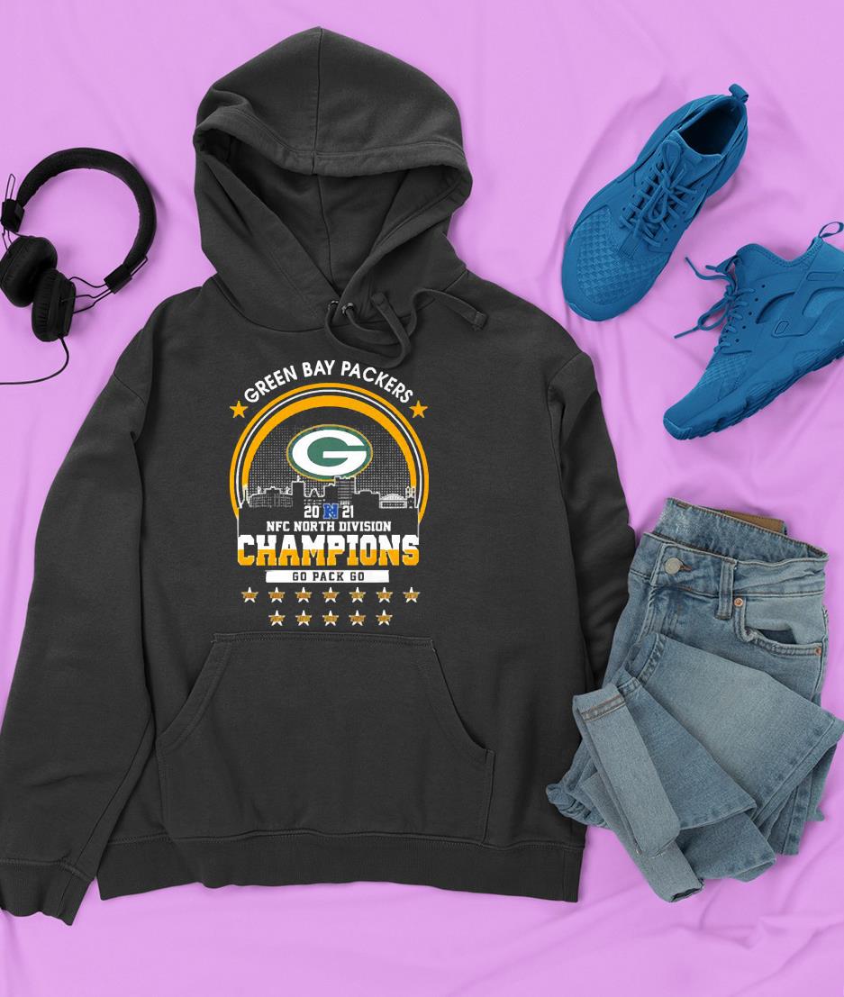 Green Bay Packers 2021 Nfc North Division Champions Go Pack Go 2002 2021 Shirt 1 Clothing