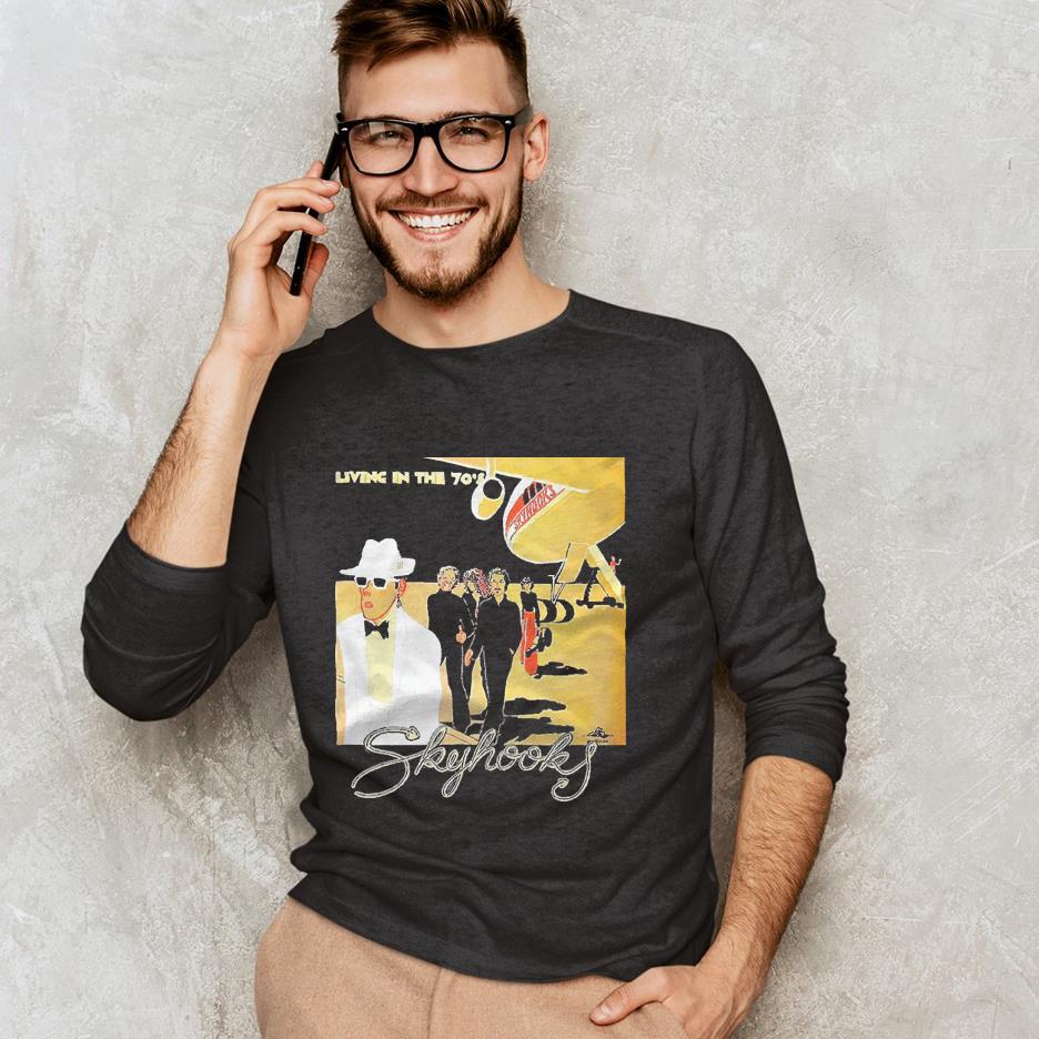 Skyhooks living in the 70s poster shirt 1