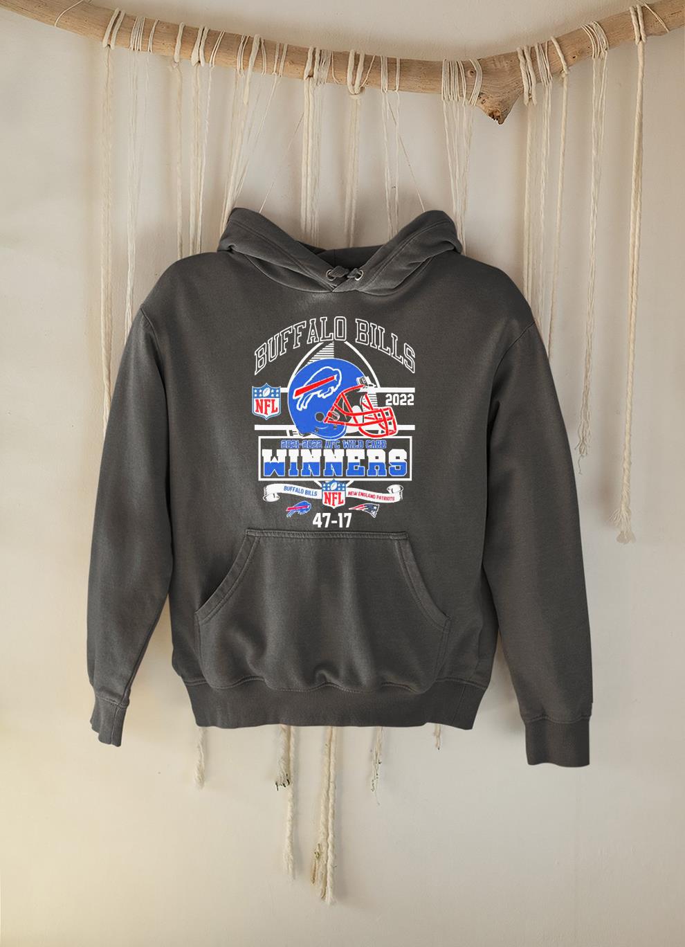 Buffalo Bills 2021 2022 AFC Wild Card Winners 47-17 Shirt 1