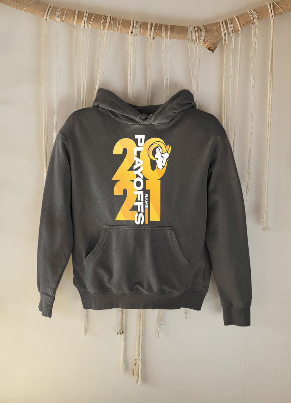 Los Angeles Rams 2021 NFL Playoffs Bound Shirt 1 Clothing