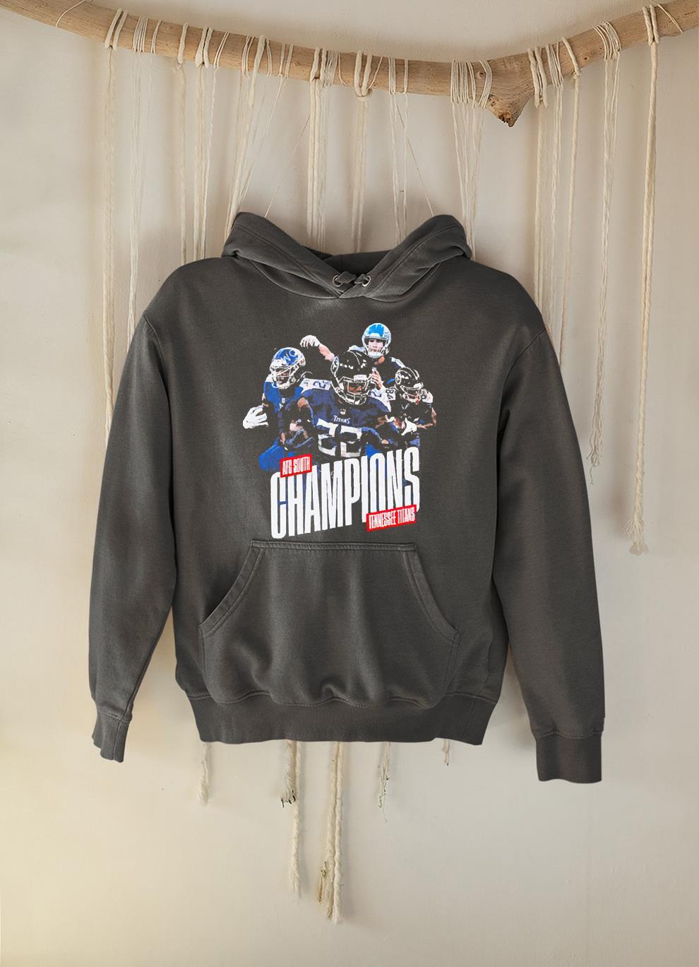 hue2601 tennessee titans team 2022 afc south champions shirt hoodie - Tennessee Titans Team 2022 AFC South Champions Shirt