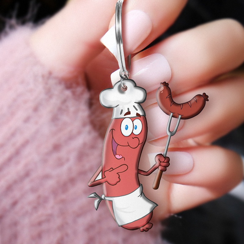 hue2812 food are you looking meat special gift keychain food are you looking meat special gift keychain - Food Are You Looking Meat Special Gift Keychain