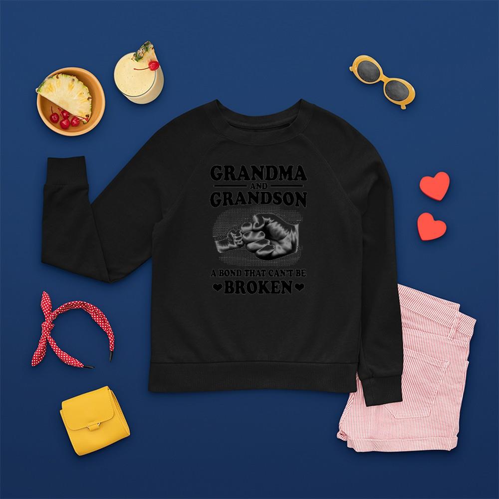 Grandma And Grandson A Bond That Can't Be Broken Shirt 1