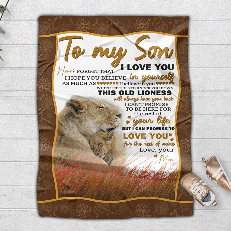 hue2912 gift for son blanket gift for son blanket - Gift For Son Blanket
