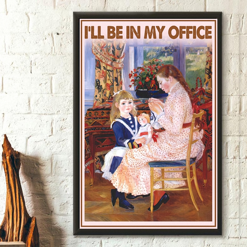 hue301 i ll be in my office canvas i ll be in my office canvas - I'll Be In My Office Canvas