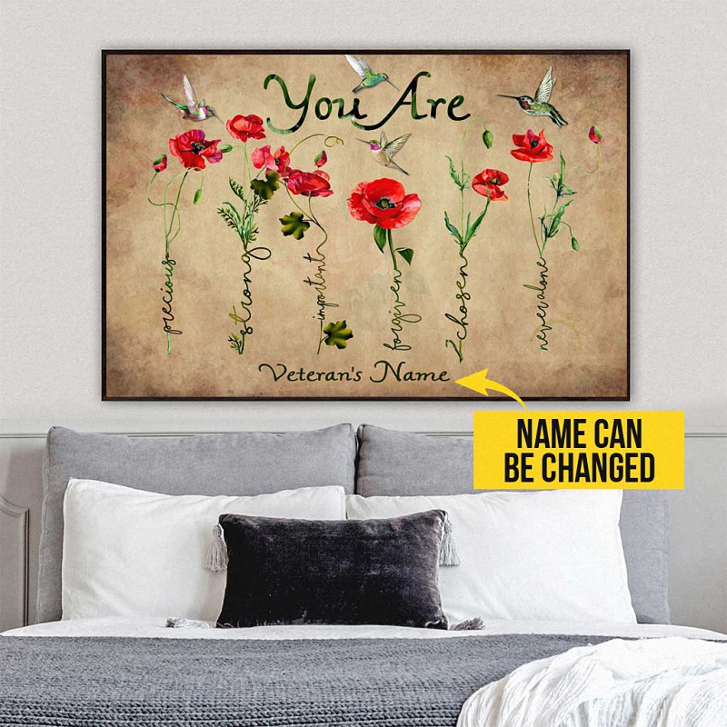 You Are - Veteran Personalized Poster 1