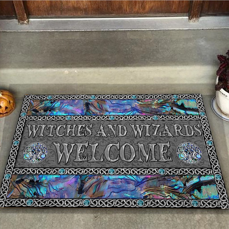 Mystery Spirit Triple Moon - Witch Doormat With 3D Pattern Print 1 Door Mat