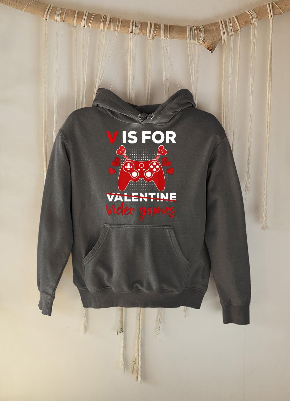Vis for Valentine video games shirt 1