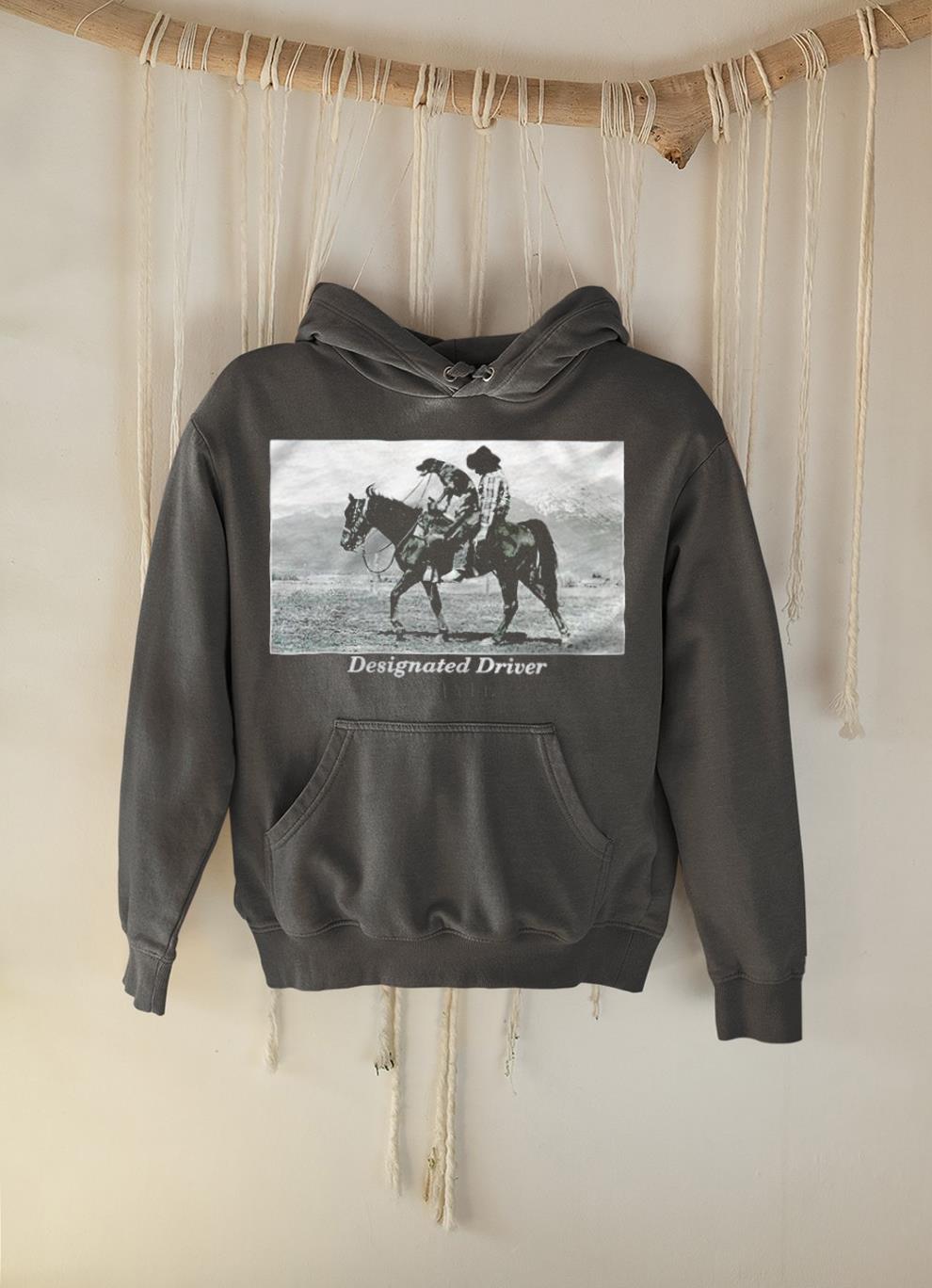 Paul Stanton Designated driver Cowboy and dog shirt 1