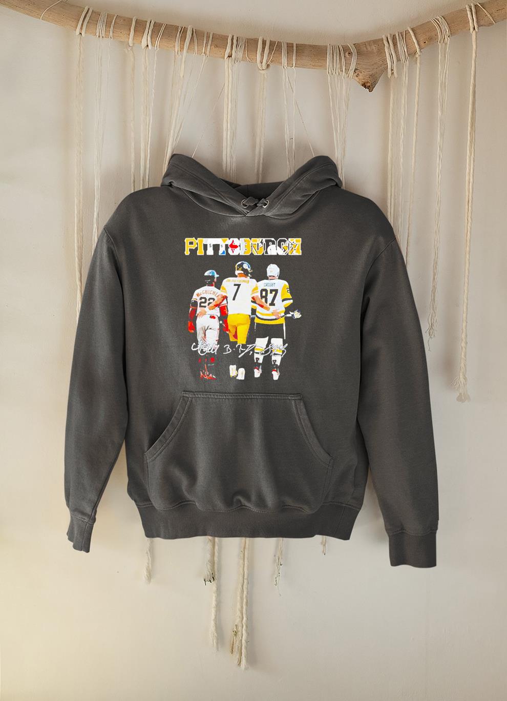 Pittsburgh Andrew McCutchen and Ben Roethlisberger and Sidney Crosby signatures shirt 1 MOTHERDAYSHIRTS NEWS