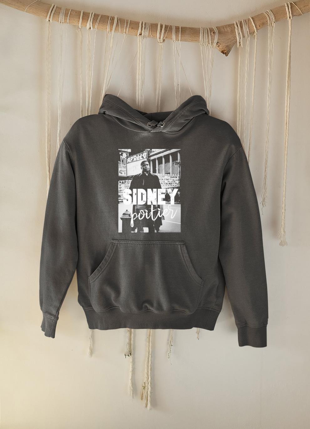 hue43 sidney poitier shirt hoodie - Sidney Poitier shirt