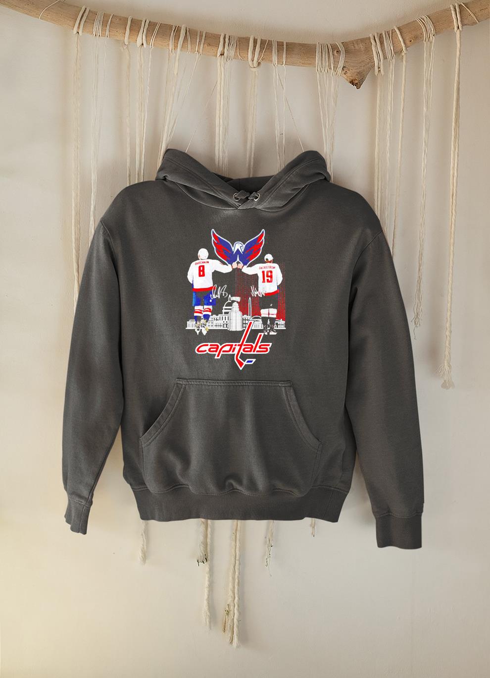 The Washington Capitals Ovechkin and Backstrom signatures shirt 1 Greatfuldeadshirts News