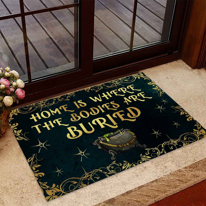 hue501 home is where witch brew doormat home is where witch brew doormat - Home Is Where Witch Brew Doormat