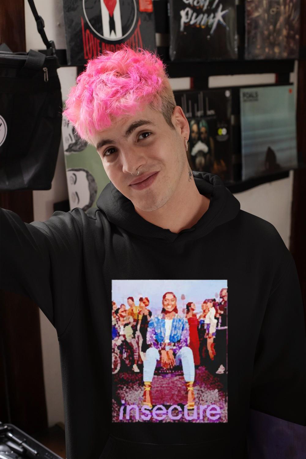 Insecure Key Art Adult Shirt 1 POLICEMANTEE NEWS