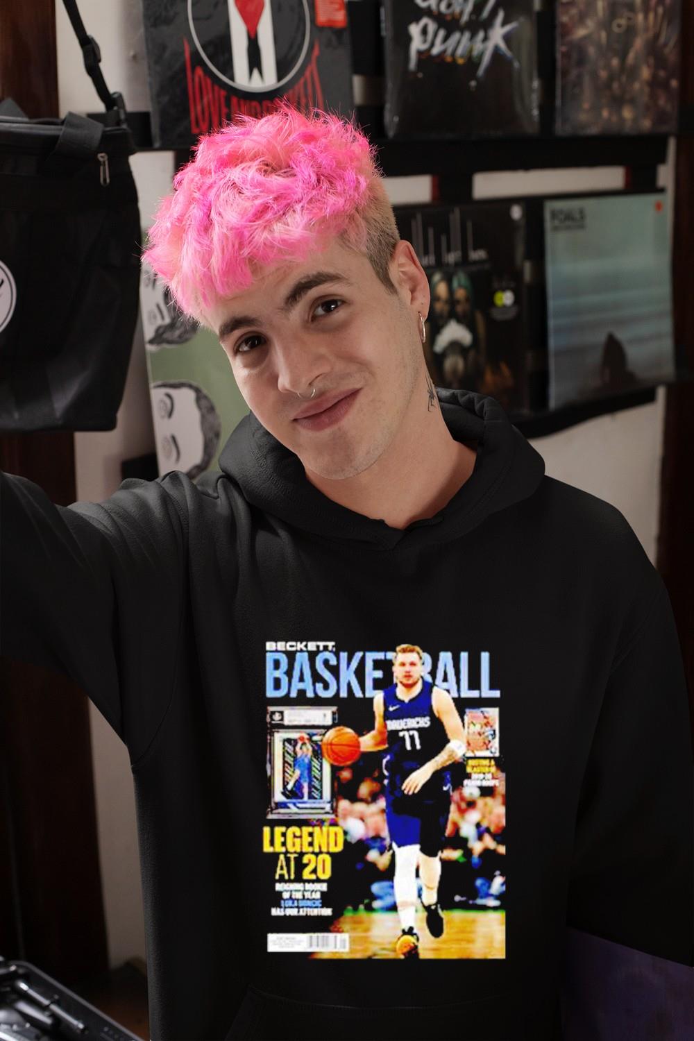 Luka Doncic Beckett Basketball Legend At 20 shirt 1