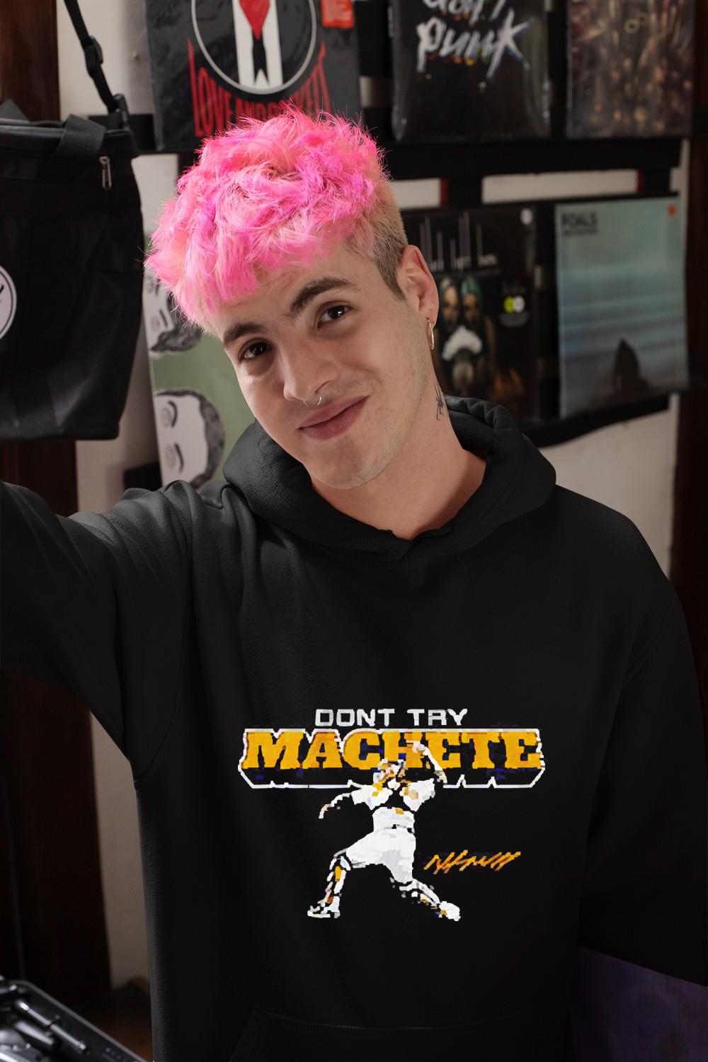 Martín Maldonado Don’t Try Machete shirt 1
