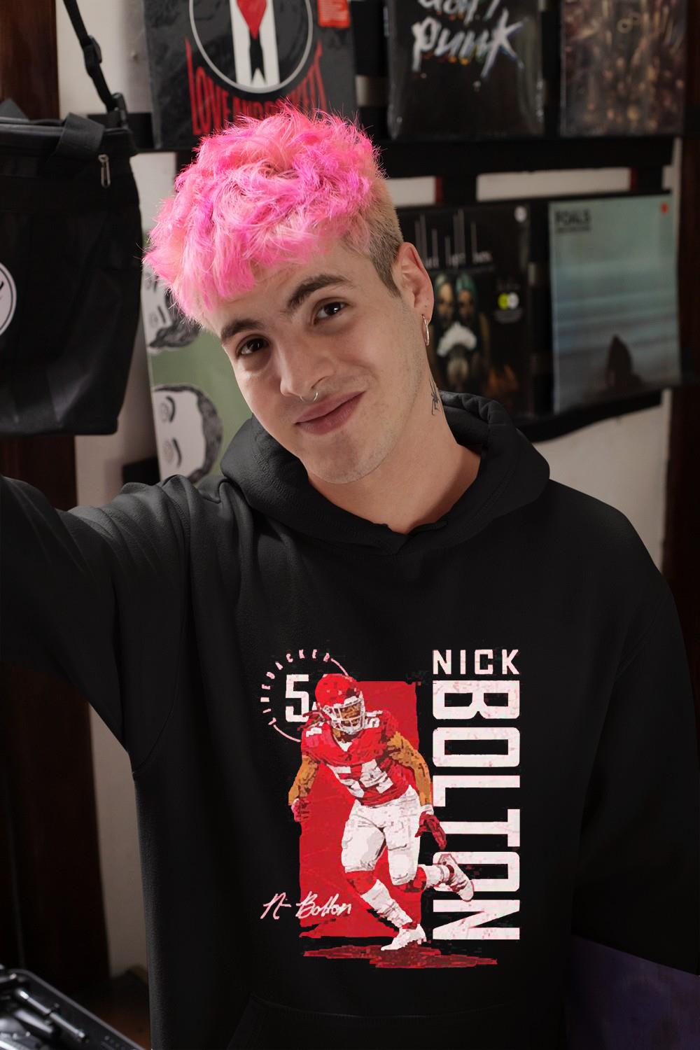 hue53 nick bolton kansas city chiefs signature shirt hoodie - Nick Bolton Kansas City Chiefs signature shirt