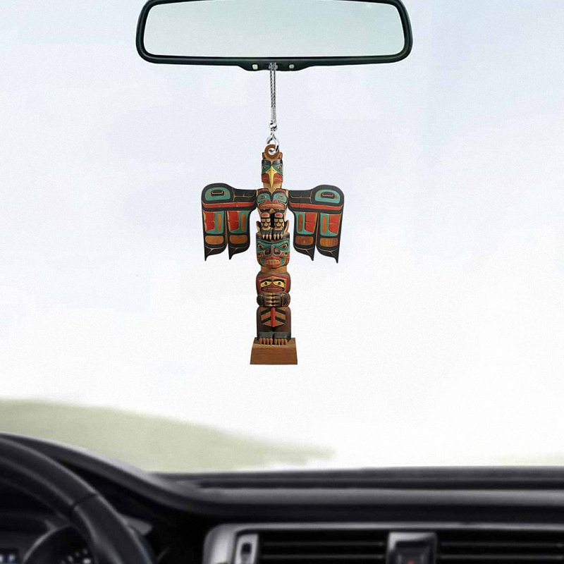 hue601 respect nature american indian car ornament respect nature american indian car ornament - Respect Nature American Indian Car ornament