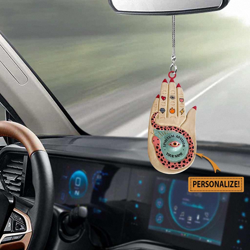 hue601 spiritual advisor witch personalized car ornament spiritual advisor witch personalized car ornament - Spiritual Advisor Witch Personalized Car Ornament