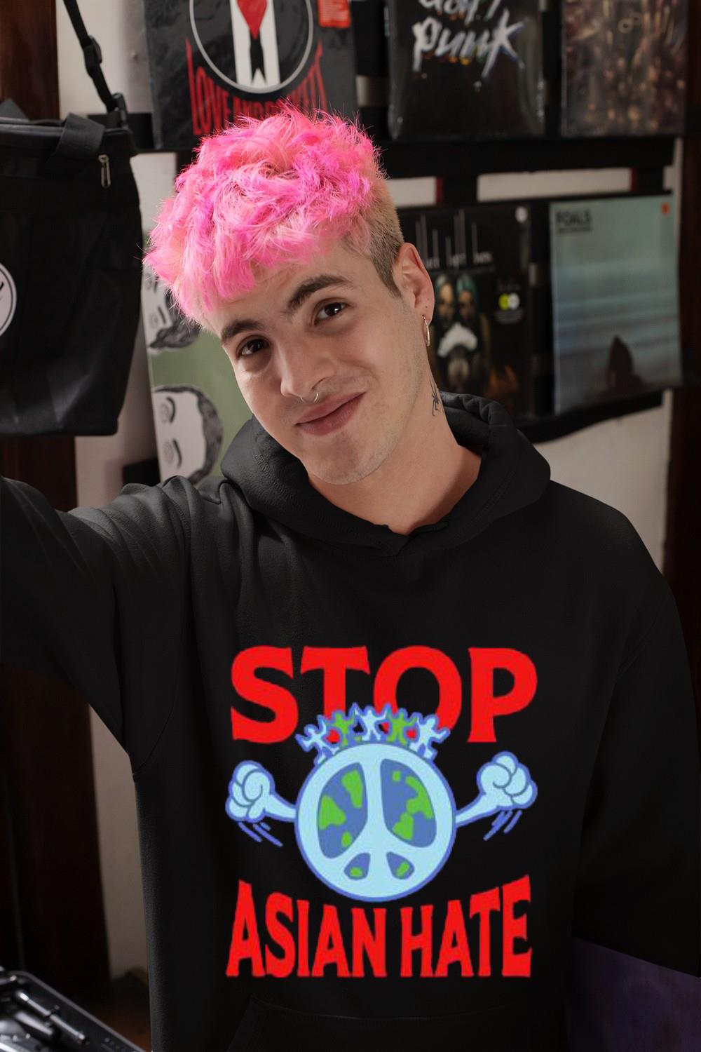 hue601 stop asian hate shirt hoodie - Stop Asian Hate Shirt